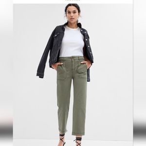 GAP Girlfriend Khakis Rust color size 12